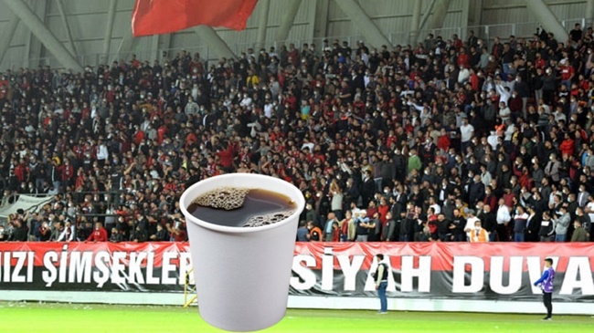 TARAFTAR TEPKİLİ: MAÇ  BİLETİ 5 TL, ÇAY 25 TL!